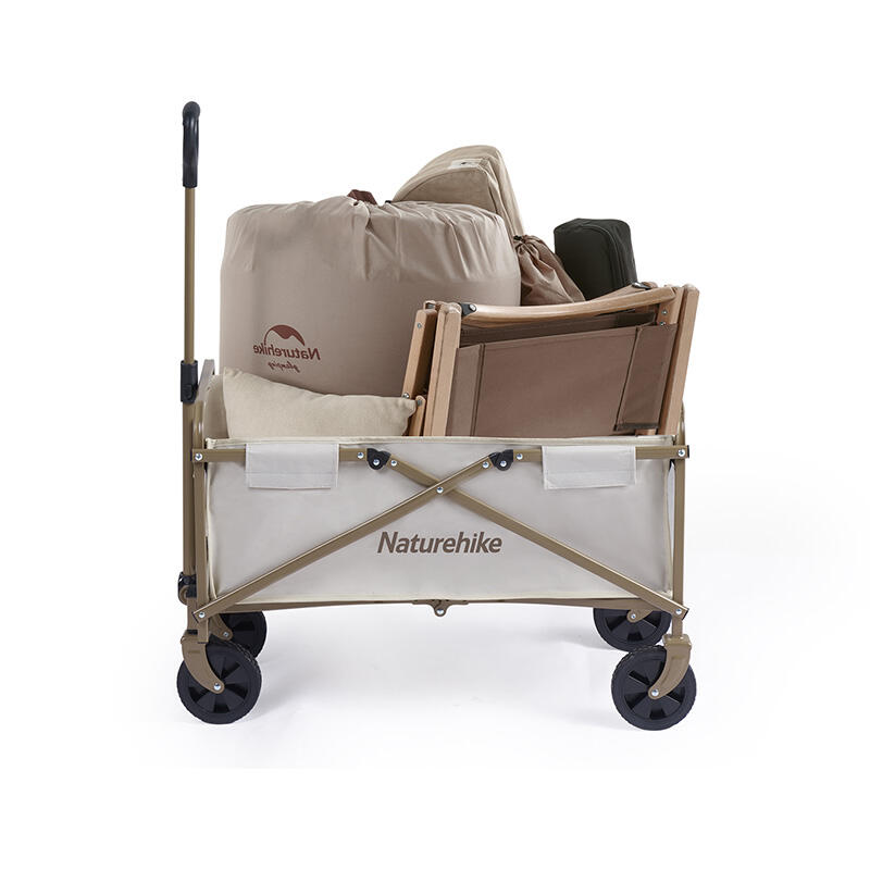 TC06 Lightweight Foldable Camping Trolley 72L - Khaki