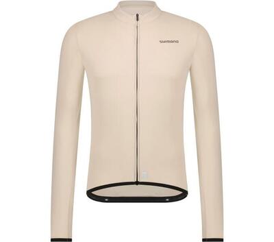 Vertex thermal long sleeve jersey, beige
