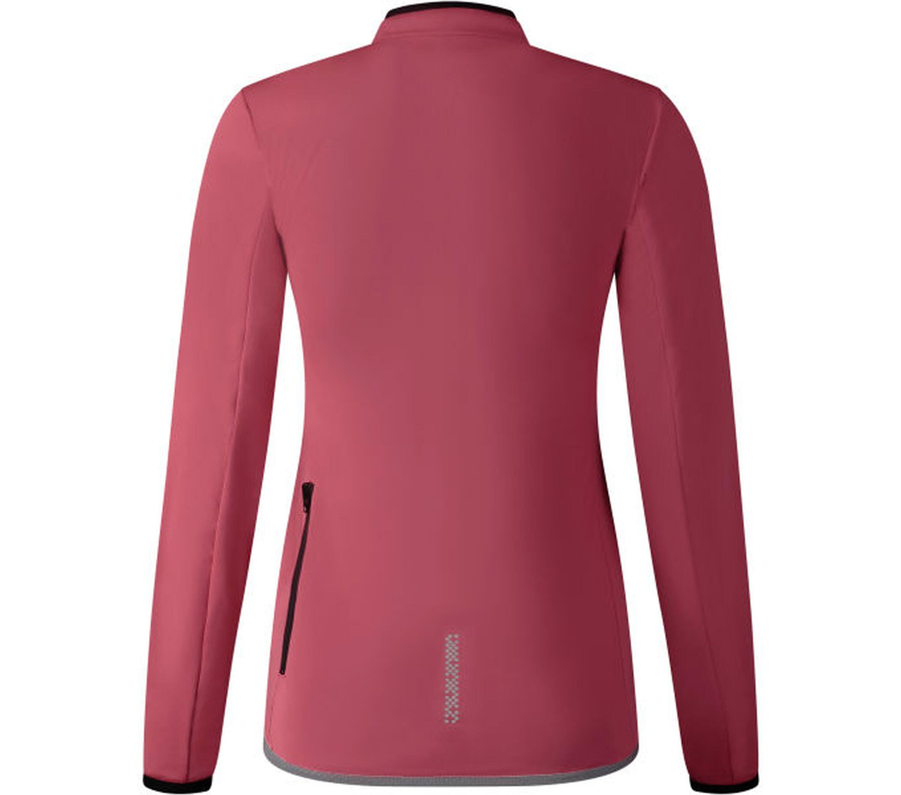 Giacca antipioggia da ciclismo Giacca WINDFLEX da donna, Tea Berry 2/2