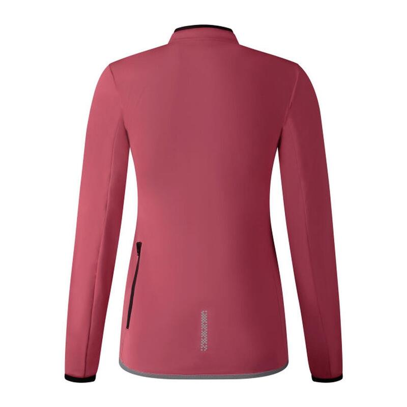 SHIMANO Regenjack voor dames WINDFLEX Jacket, Tea Berry