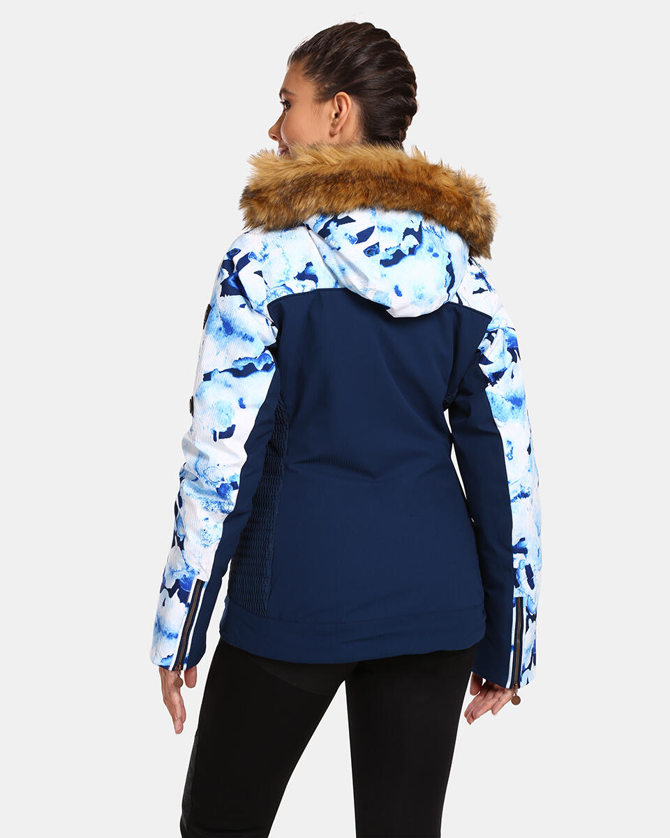 Women´s ski jacket with integrated heating system KILPI LENA-W 2/7