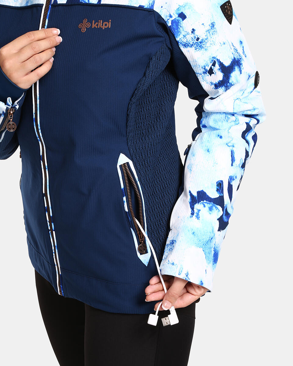 Women´s ski jacket with integrated heating system KILPI LENA-W 4/7