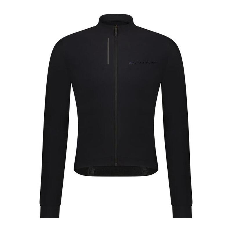 SHIMANO S-PHYRE Thermal Long Sleeves Jersey, Black