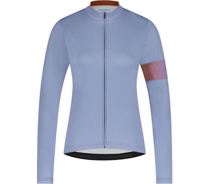 SHIMANO SHIMANO KAEDE Jersey met lange mouwen voor dames, lila