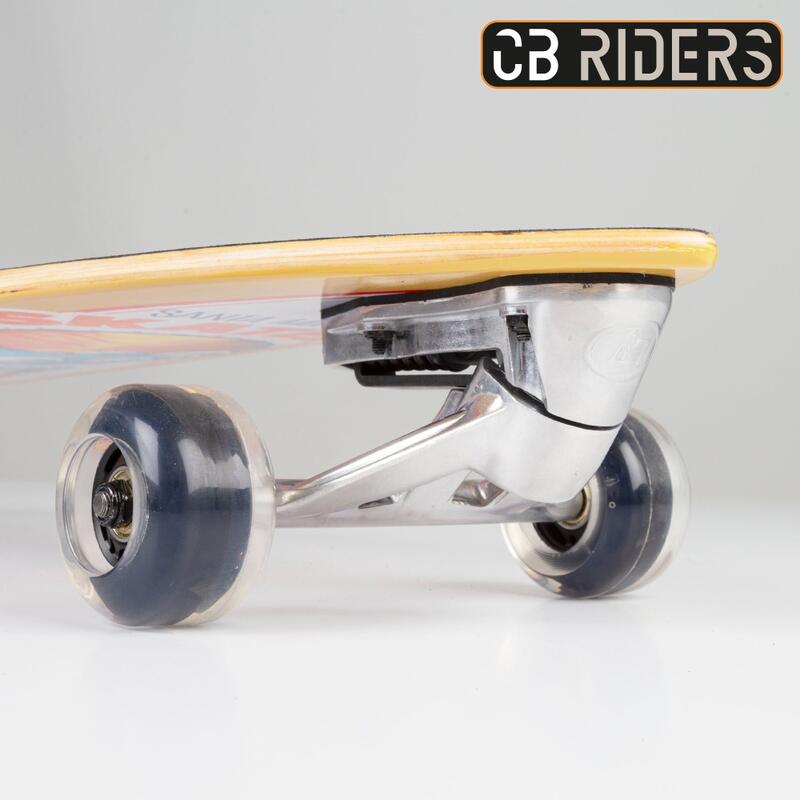 Skateboard infantil 4 ruedas negro 74 cm CB Riders