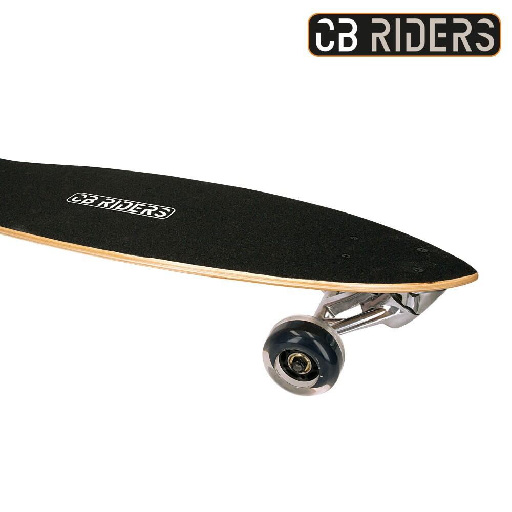 Skate infantil 4 rodas preto 74 cm CB Riders 7/7