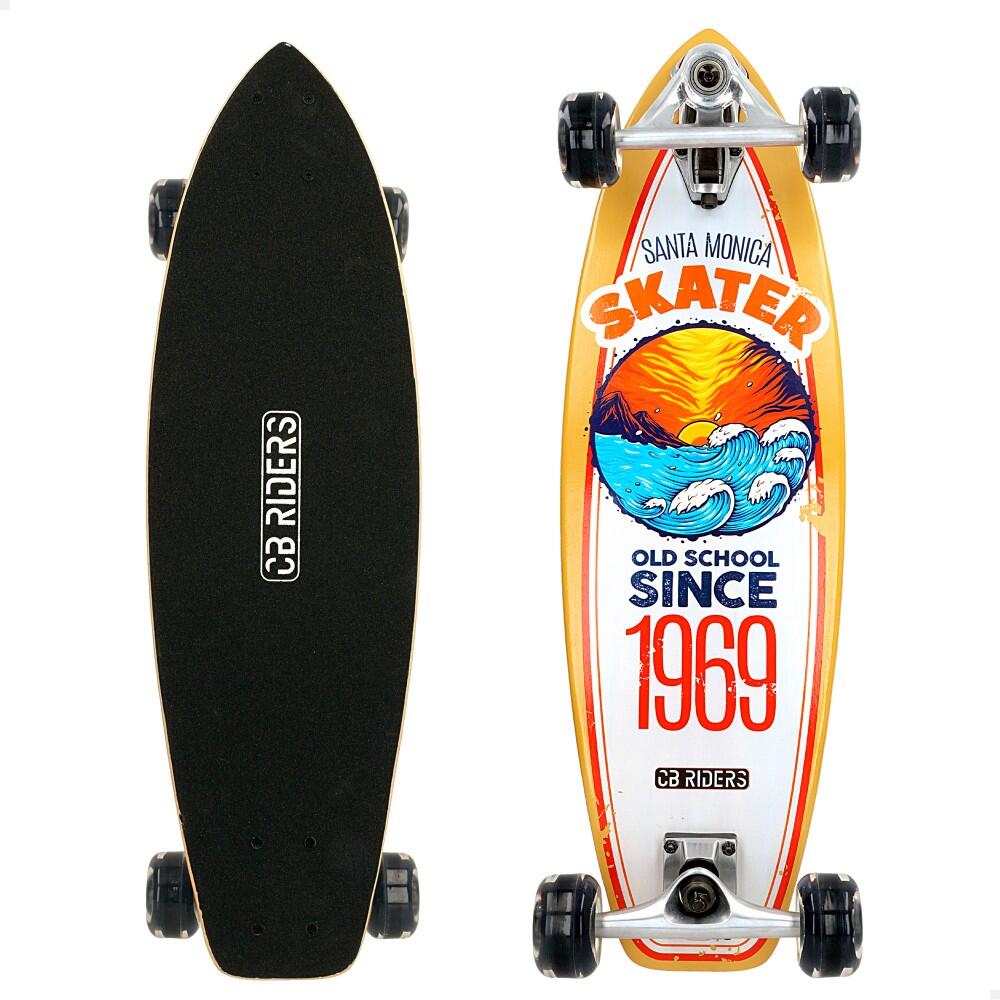 CB RIDERS Skateboard per bambini CB Riders a 4 ruote nero, 74 cm