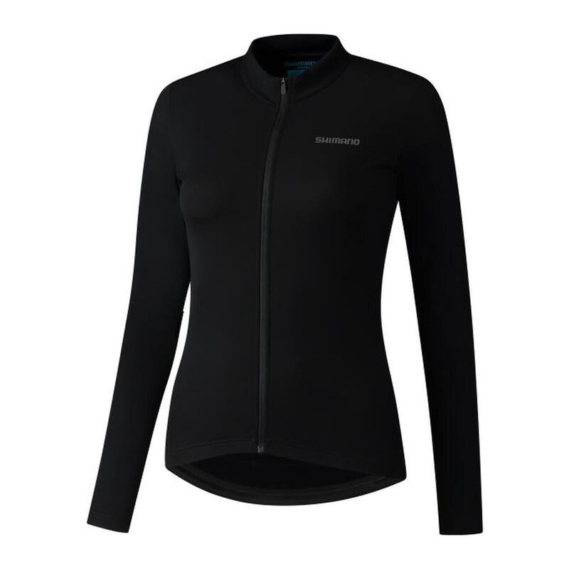 SHIMANO Maillot à manches longues ELEMENT, noir, pour femme