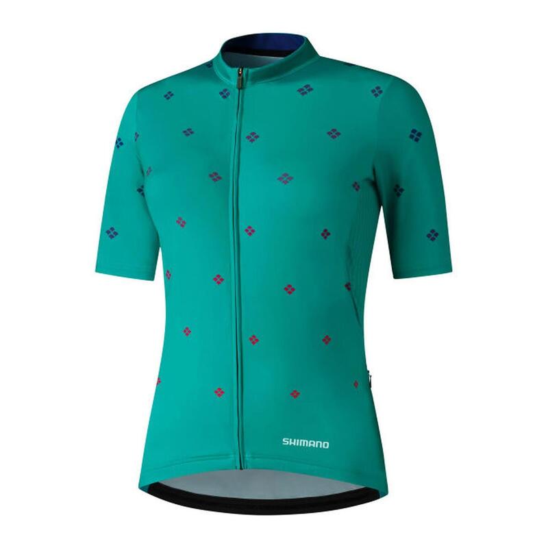 SHIMANO Maglia a maniche corte SUMIRE donna, verde