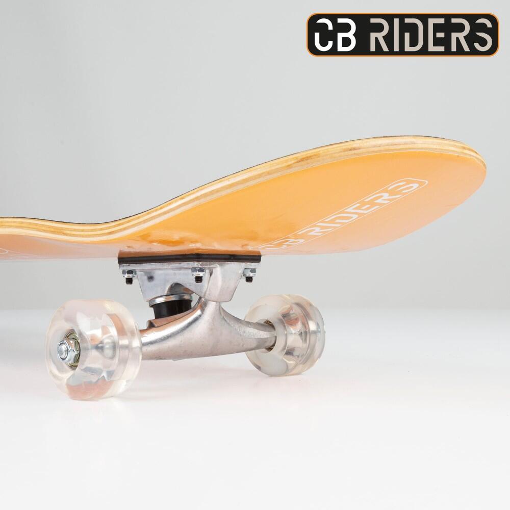 Skateboard enfant 4 roues noir 79 cm CB Riders 5/7