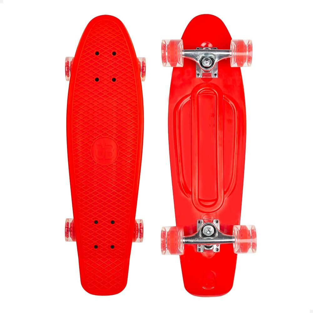 Cb Riders - Skateboard Enfant 4 Roues Rouge 68 Cm Cb Riders - Skateboard Complet - Rouge - Taille Unique - Decathlon