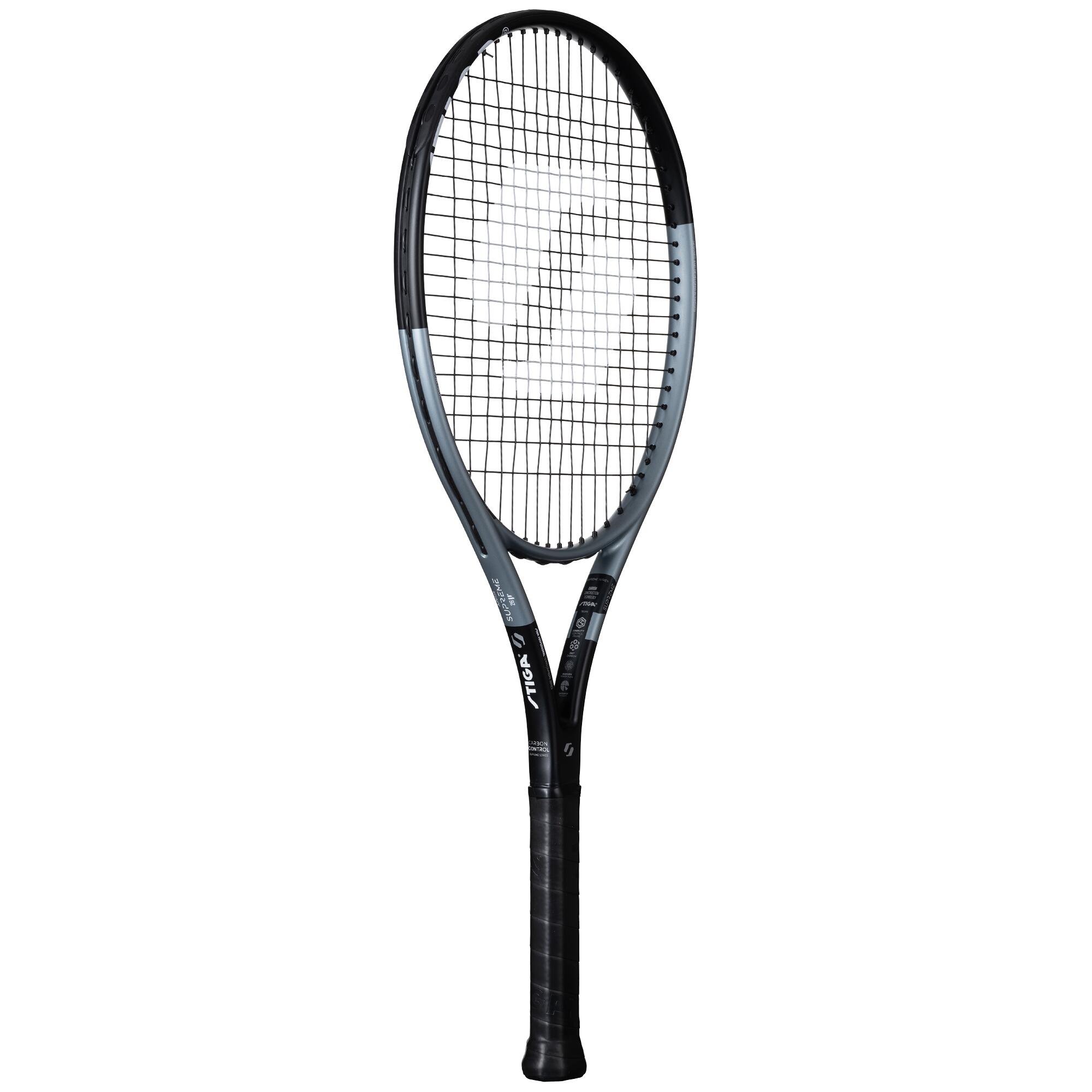 Raqueta de tenis Supreme 26 JR Negro/Azul claro 3/5