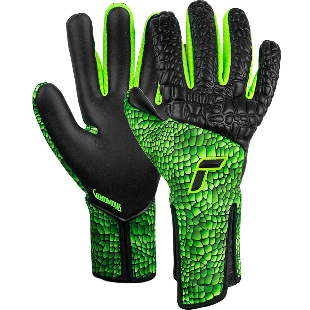 Reusch Venomous Gold X Goalkeeper Gloves 1/4