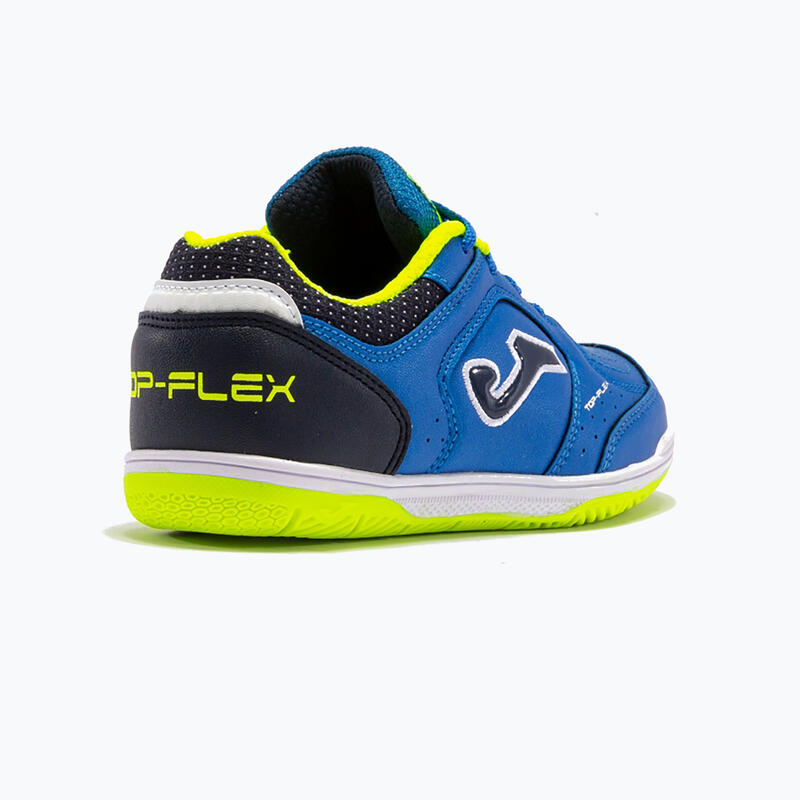 Chaussures de futsal football - Top Flex Jr bleu