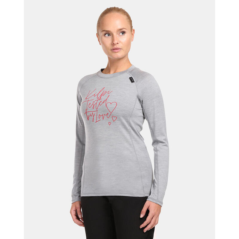 T-shirt fonctionnel à manches longues pour femme KILPI MAVORA TOP-W