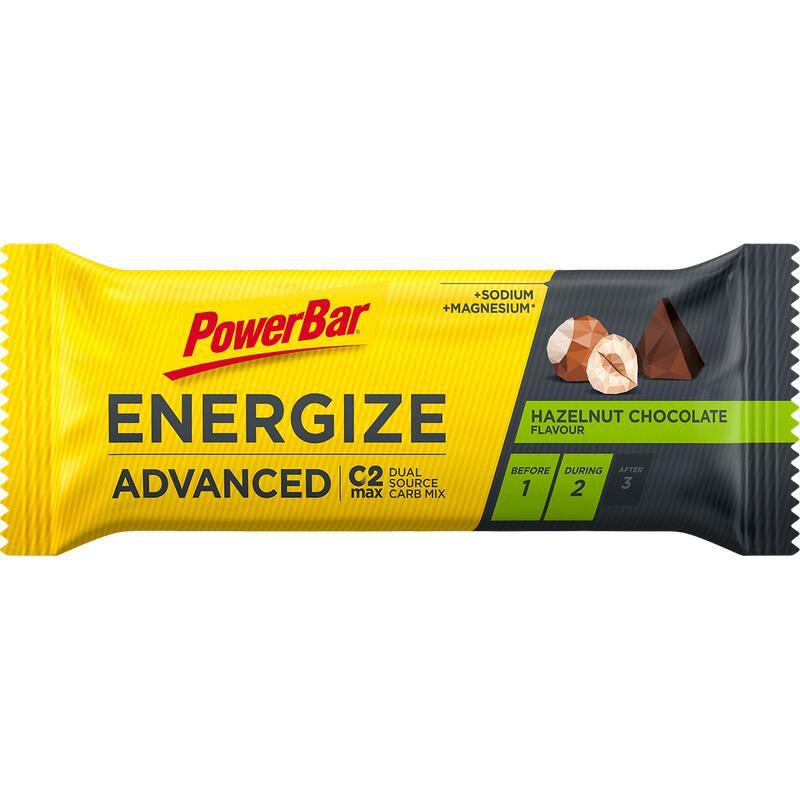 Powerbar Energize Advanced Bar Hazelnut Chocolate 55g (15 stuks)