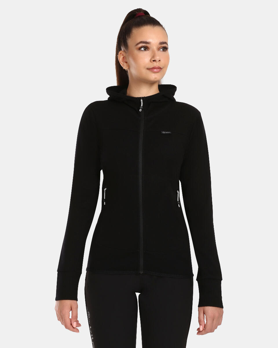 KILPI Vrouwen merinowollen trui met capuchon Kilpi WOLIE-W