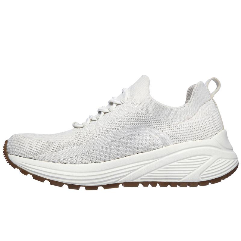 Zapatillas Deportivas Caminar Mujer Skechers 117027_OFWT Blancas con Cordones