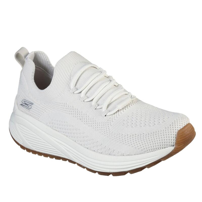 Zapatillas Deportivas Caminar Mujer Skechers 117027_OFWT Blancas con Cordones