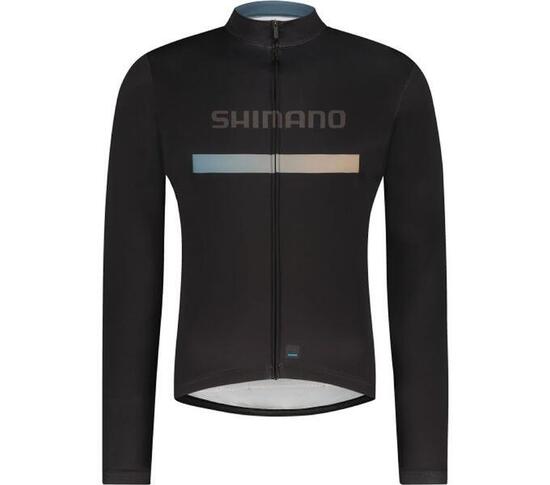 VERTEX Long Sleeves Jersey Printed, Black