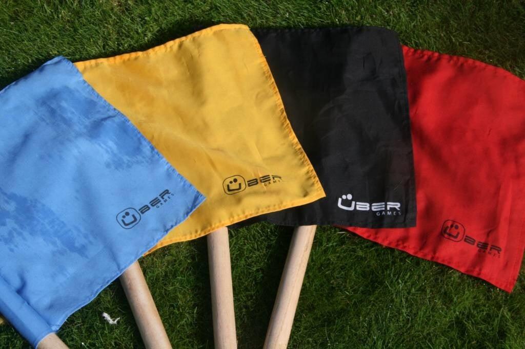 Croquet Flags Set of 4 4/6