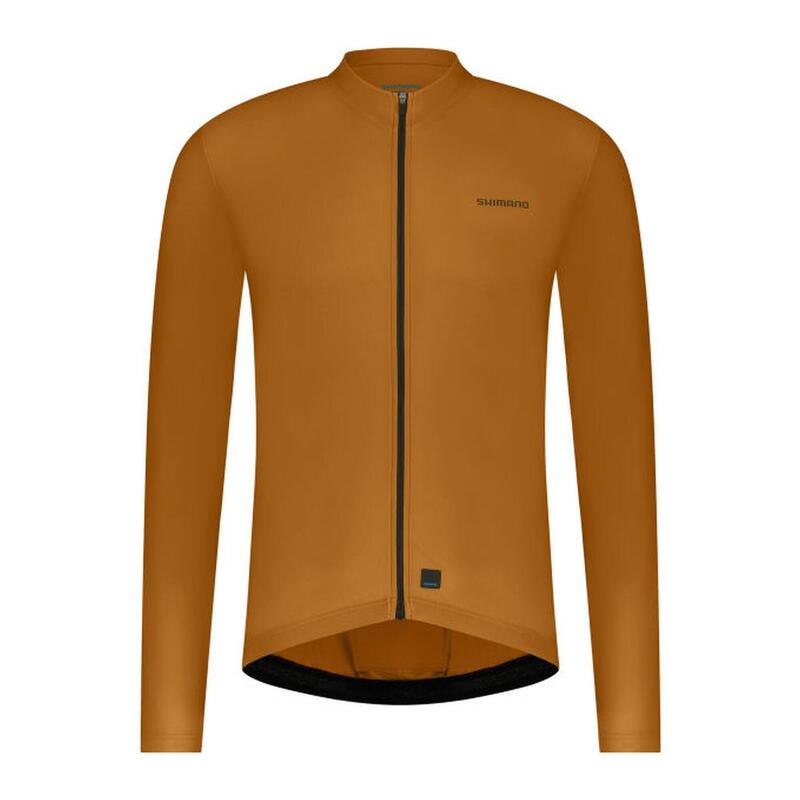 SHIMANO ELEMENT Long Sleeve Jersey, Bronze