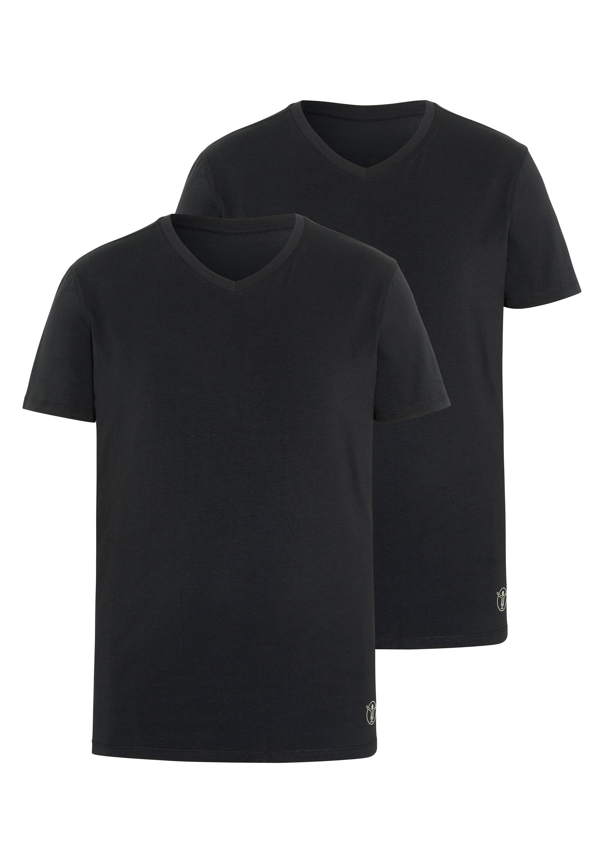 T-Shirt im Doppelpack mit V-Neck 3/7