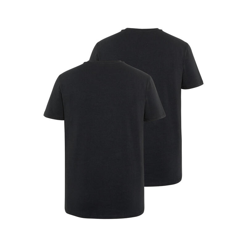 T-Shirt im Doppelpack mit V-Neck