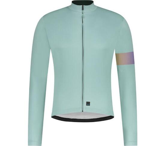 VERTEX Long Sleeves Jersey Printed, Transparent Blue