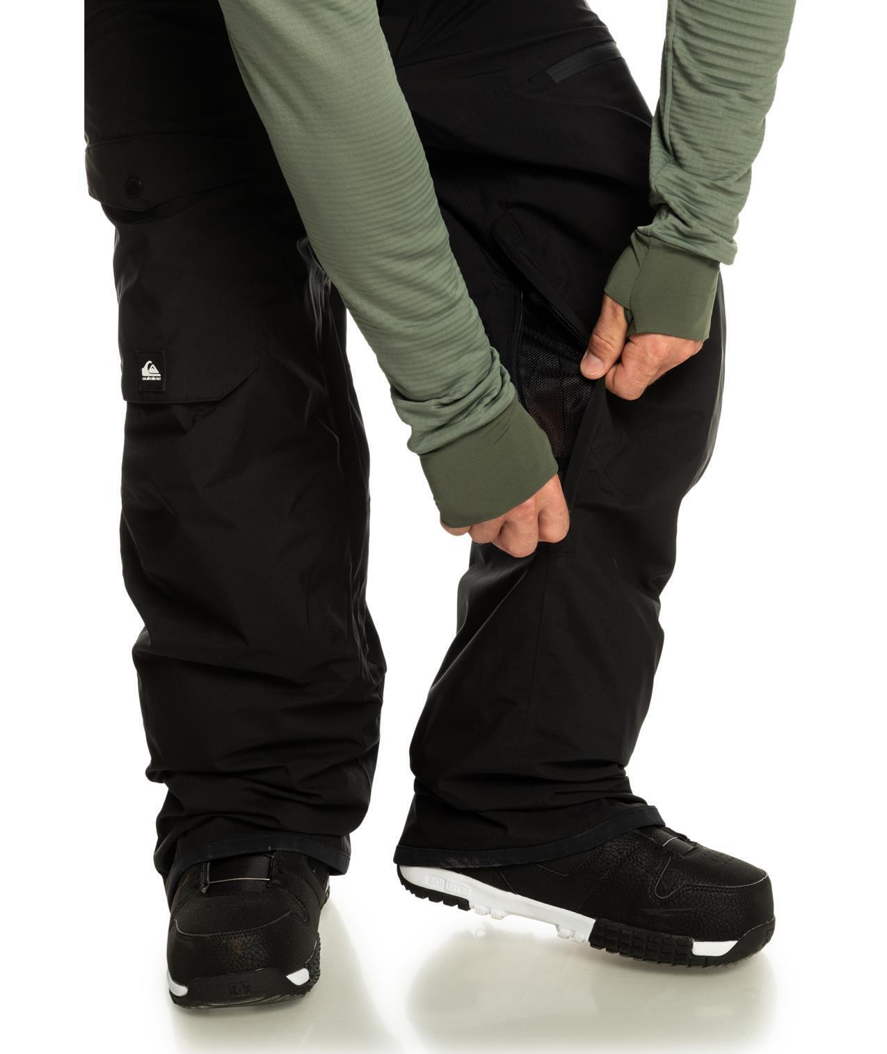 Pantaloni da snowboard da uomo Quiksilver Utility Bib 4/7