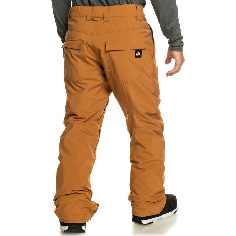 Pantaloni da snowboard da uomo Quiksilver Estate marrone osso XL