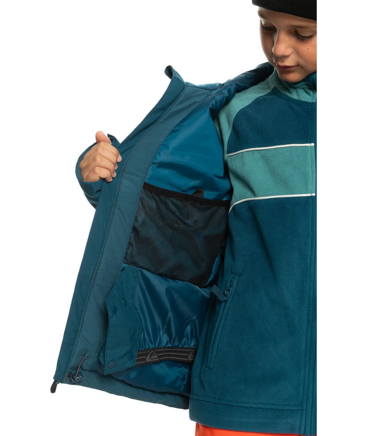 Veste de snow technique MISSION Bleu Garçon 7/7