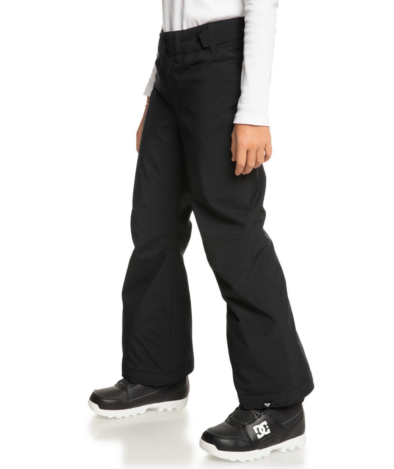 Roxy Backyard Girls Ski Pants - Black 2/4