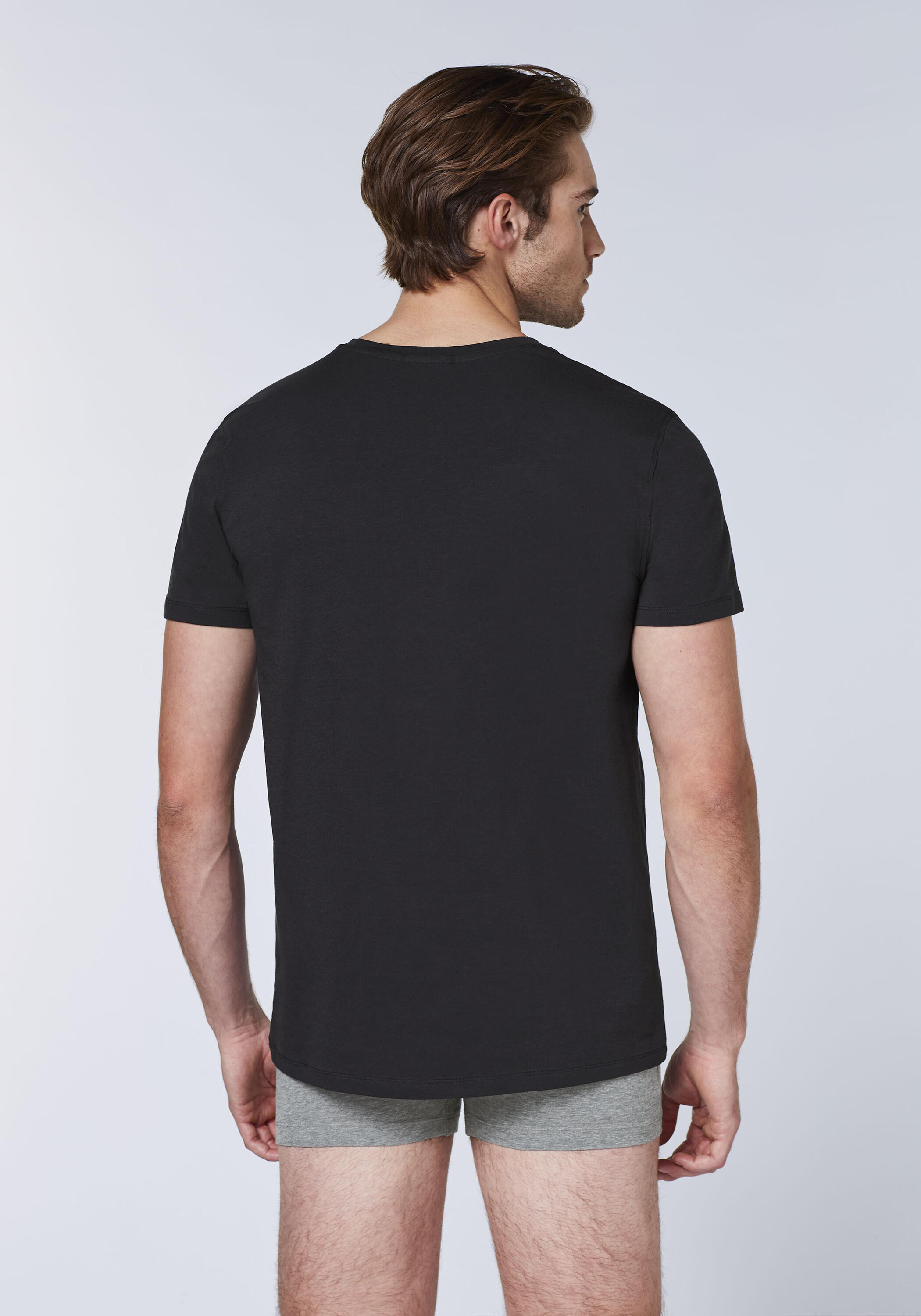 T-Shirt im Doppelpack mit V-Neck 6/7