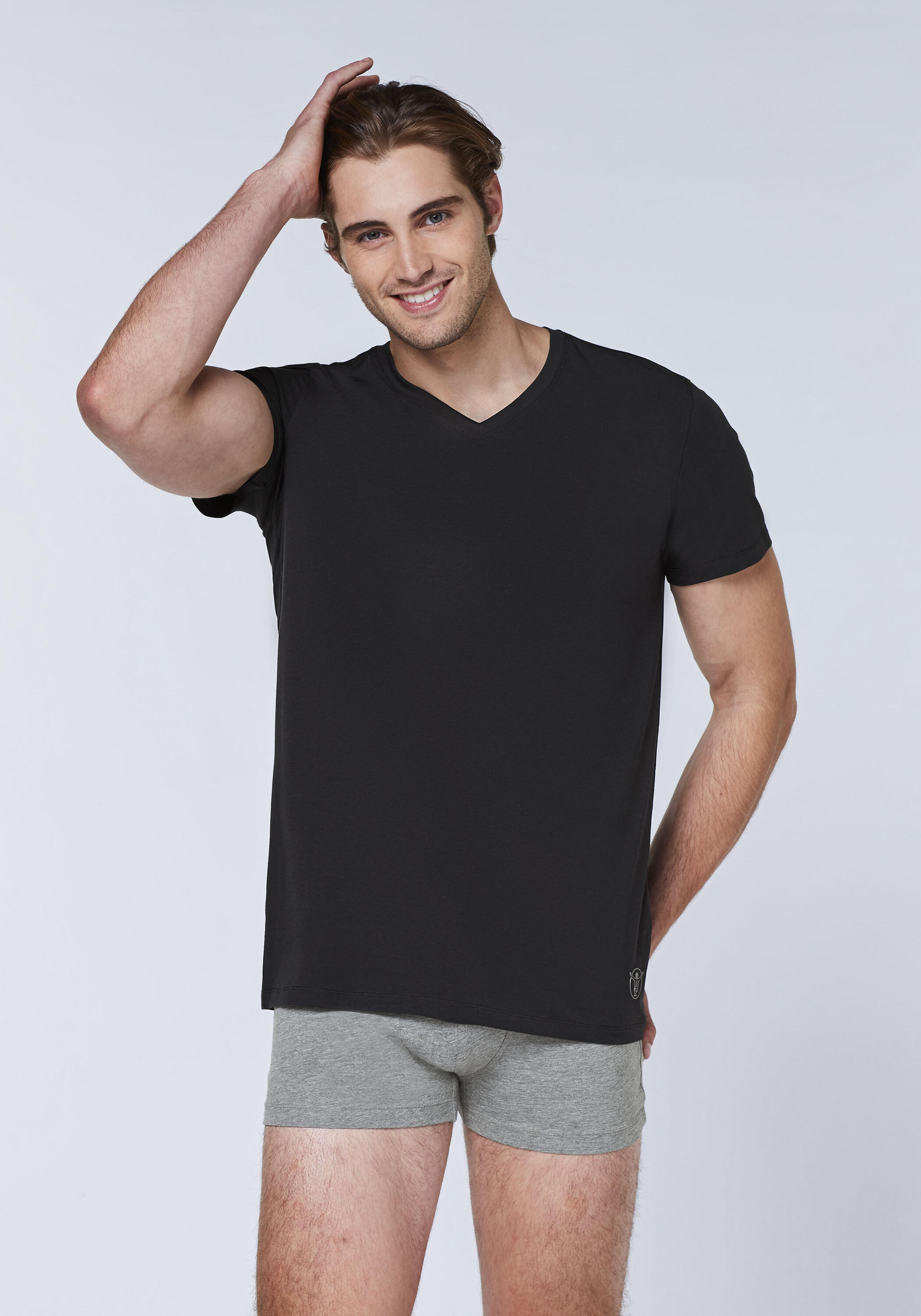 T-Shirt im Doppelpack mit V-Neck 5/7