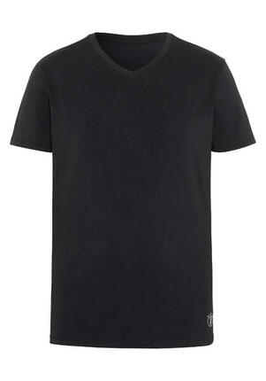 T-Shirt im Doppelpack mit V-Neck