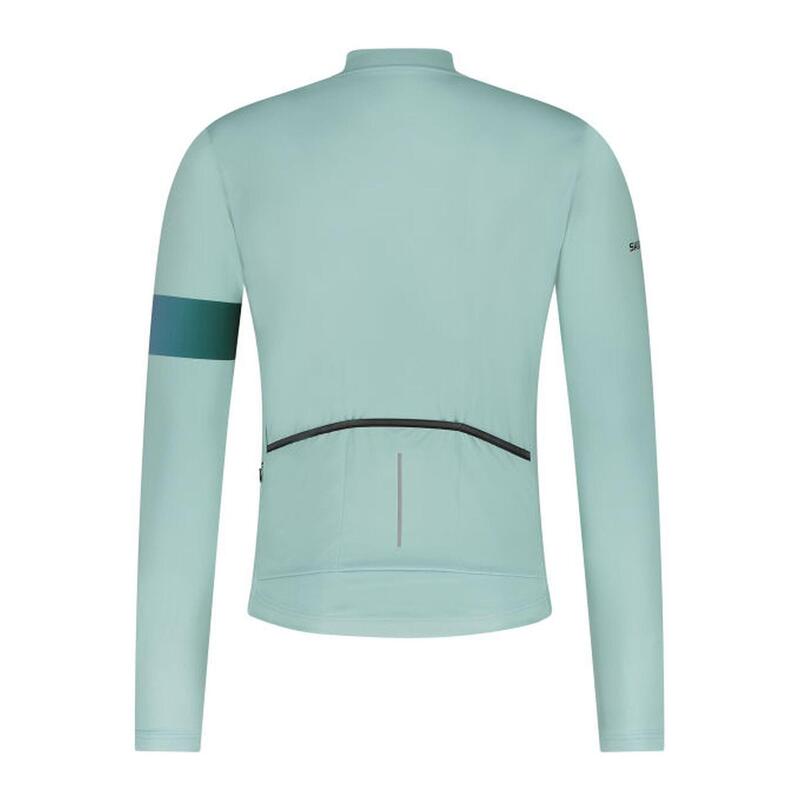 SHIMANO VERTEX Long Sleeves Jersey Printed, Transparent Blue