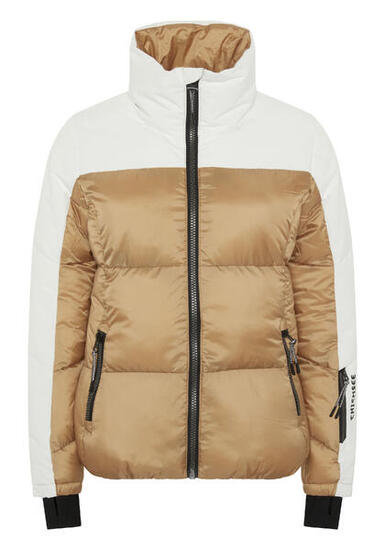 Skijacke im stylishen Stepp-Look