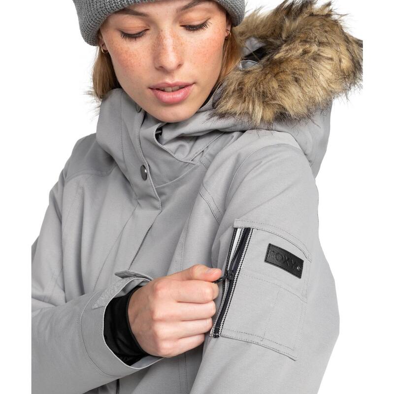 Geacă snowboard femei ROXY Meade, gri