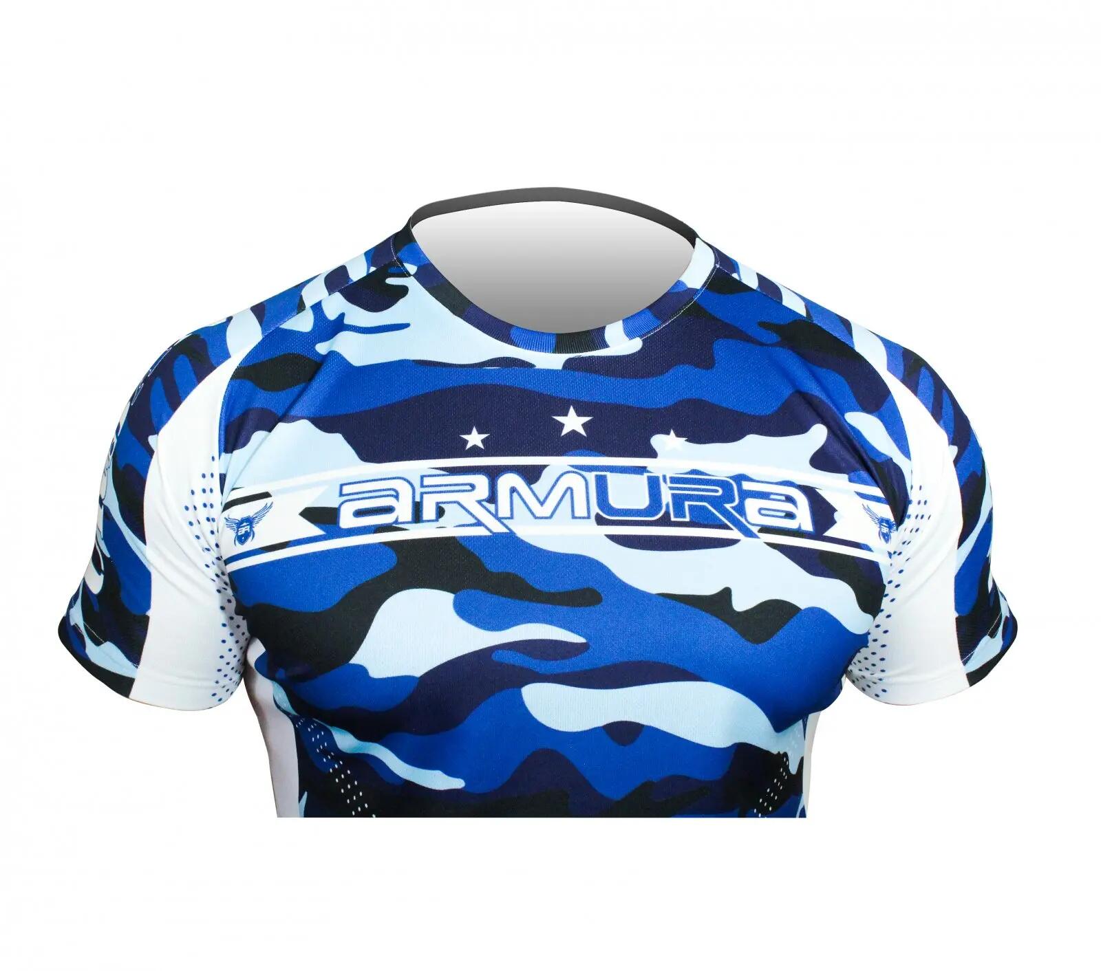 Tricou Armura Urban Camo Albastru 4/4