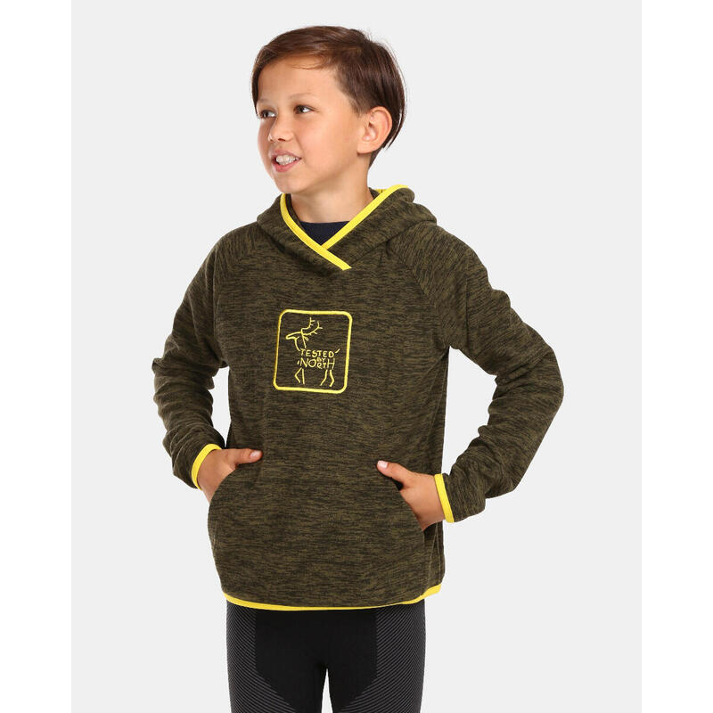 Gyerek kapucnis pulóver Kilpi FLOND-JB