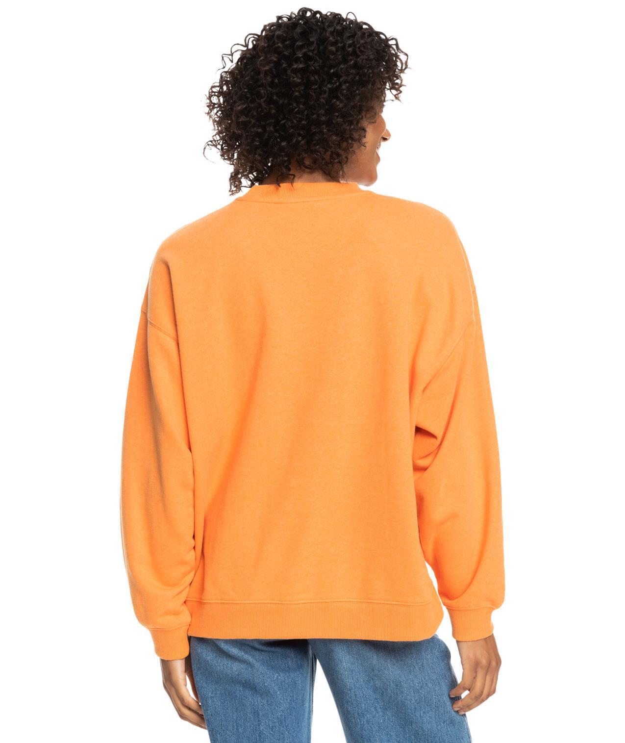 Sudadera para mujer Roxy Take yourplace en color naranja 5/5