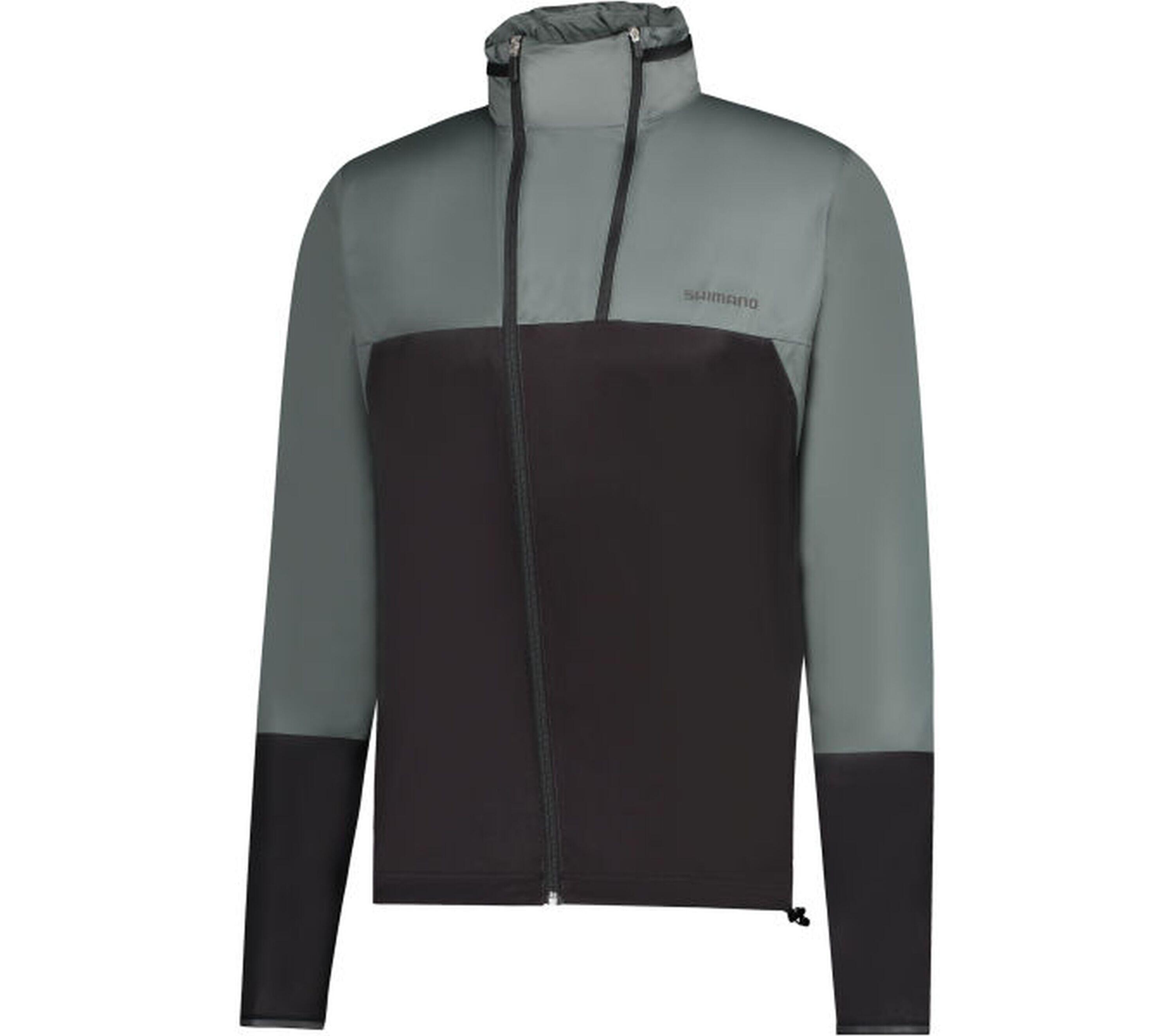 SHIMANO Giacca antipioggia da ciclismo KUMANO Jacket, Warm Olive