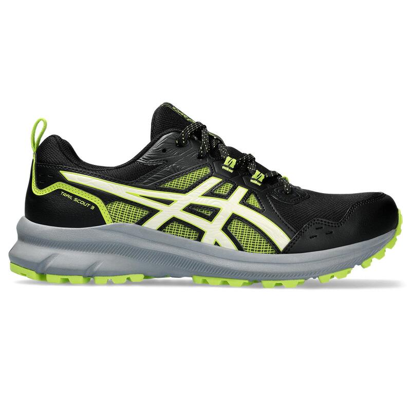 Zapatillas Senderismo Hombre - ASICS Trail Scout 3 - Black/Birch