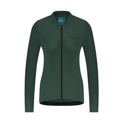 Maillot à manches longues ELEMENT, vert, pour femme