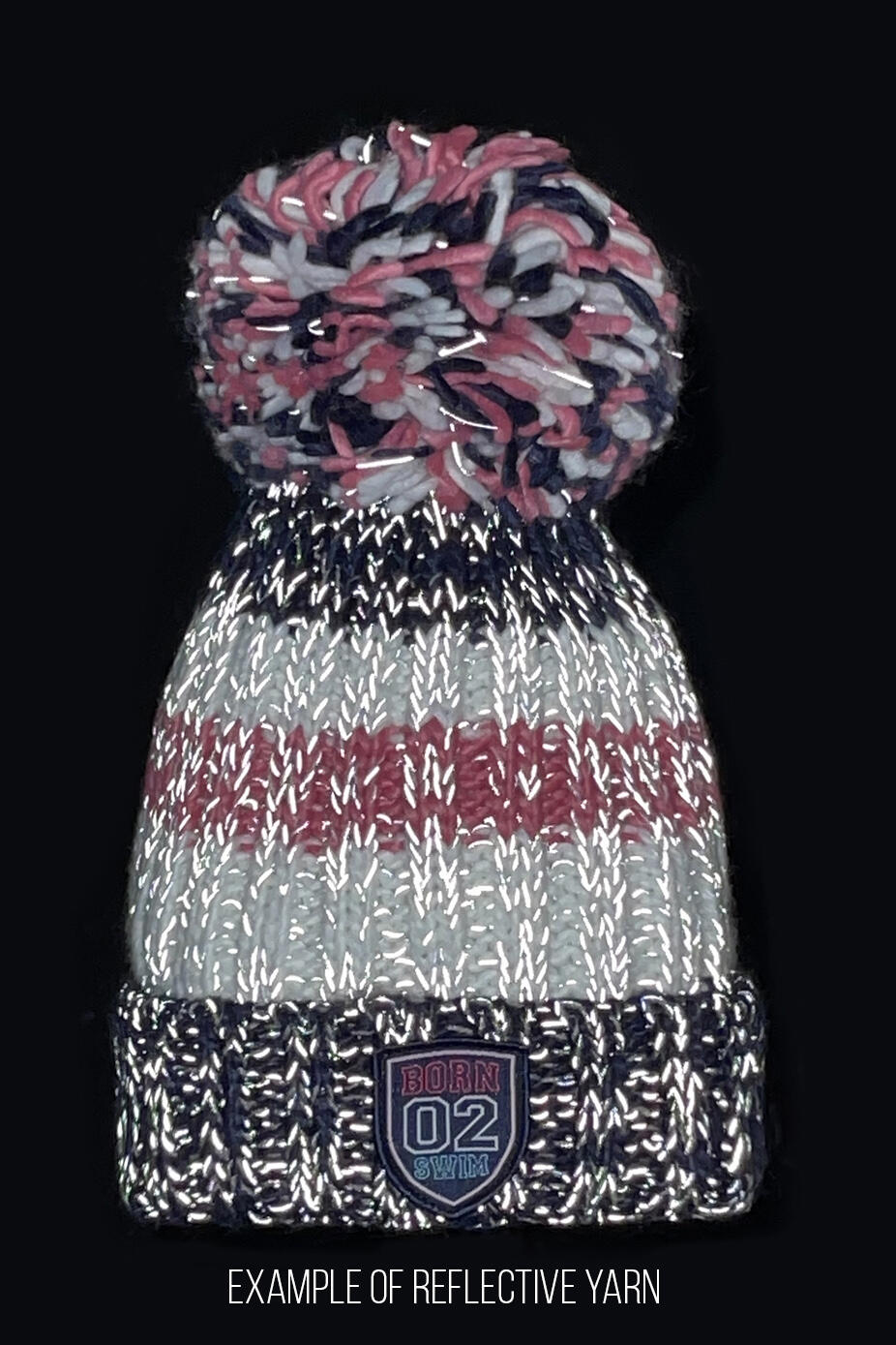 Sunset Stripes Reflective Superbobble Hat 3/3