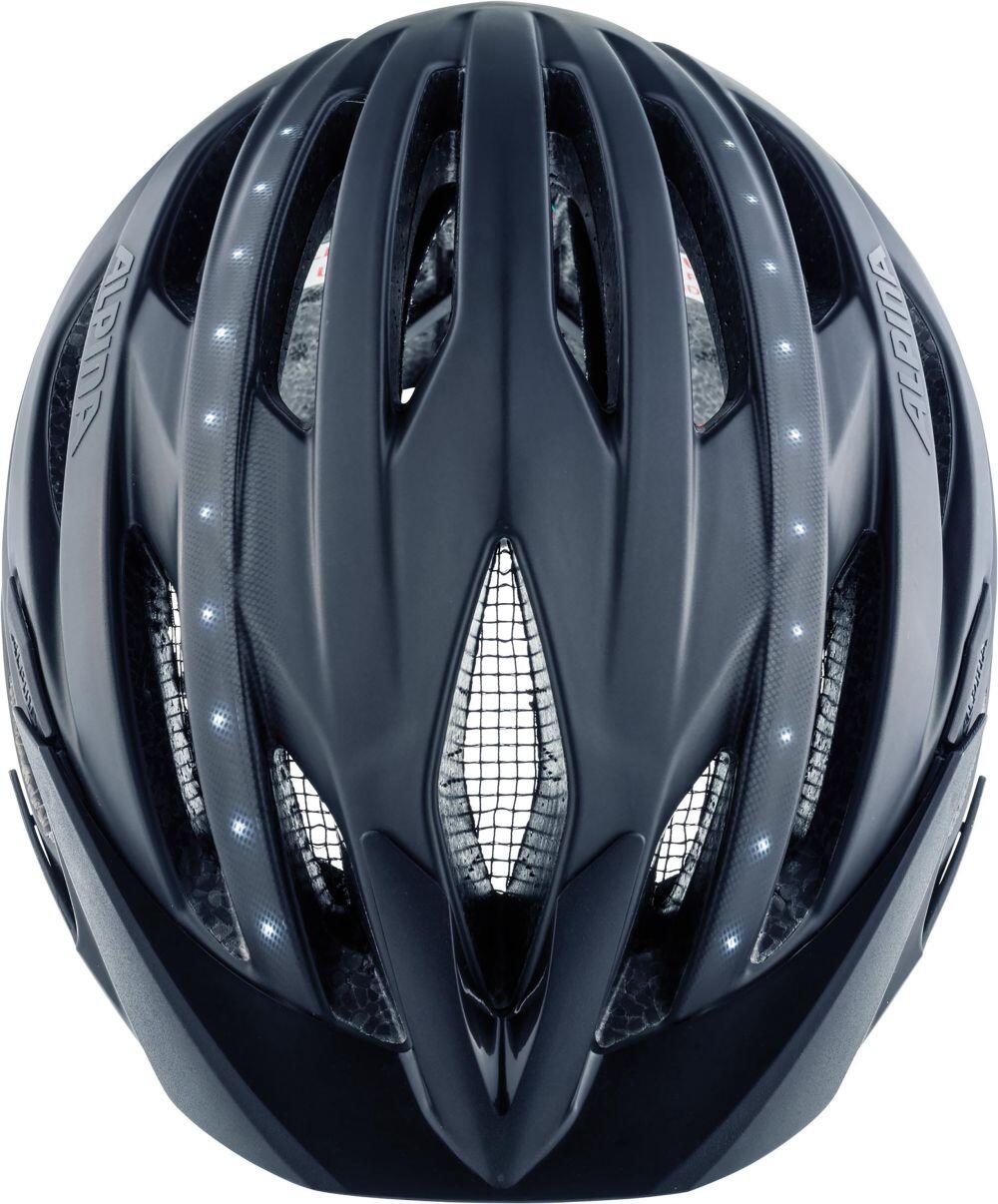 Casco City Haga LED blau 3/4