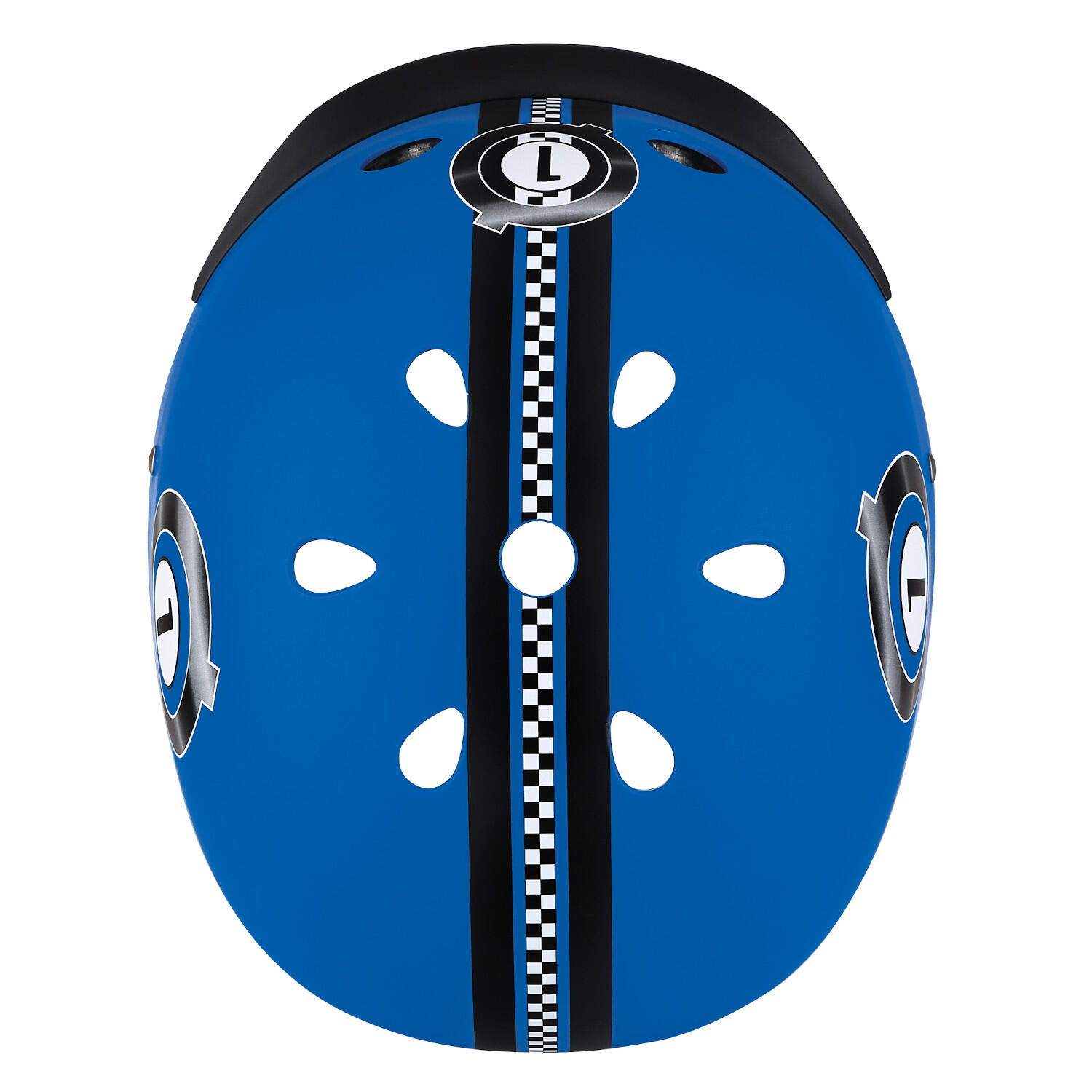 Casco Per Bambini Globber XS/S - Caschetto Protettivo Con LED, Visiera E Buona Ventilazione