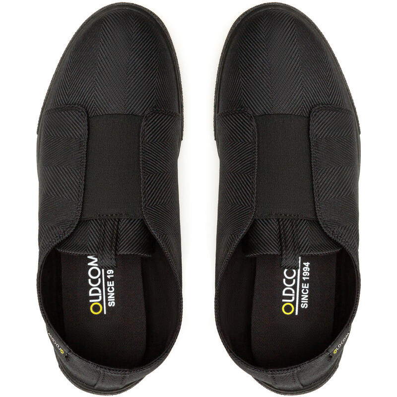 Tenisi unisex Oldcom Slip-on Martin, Negru