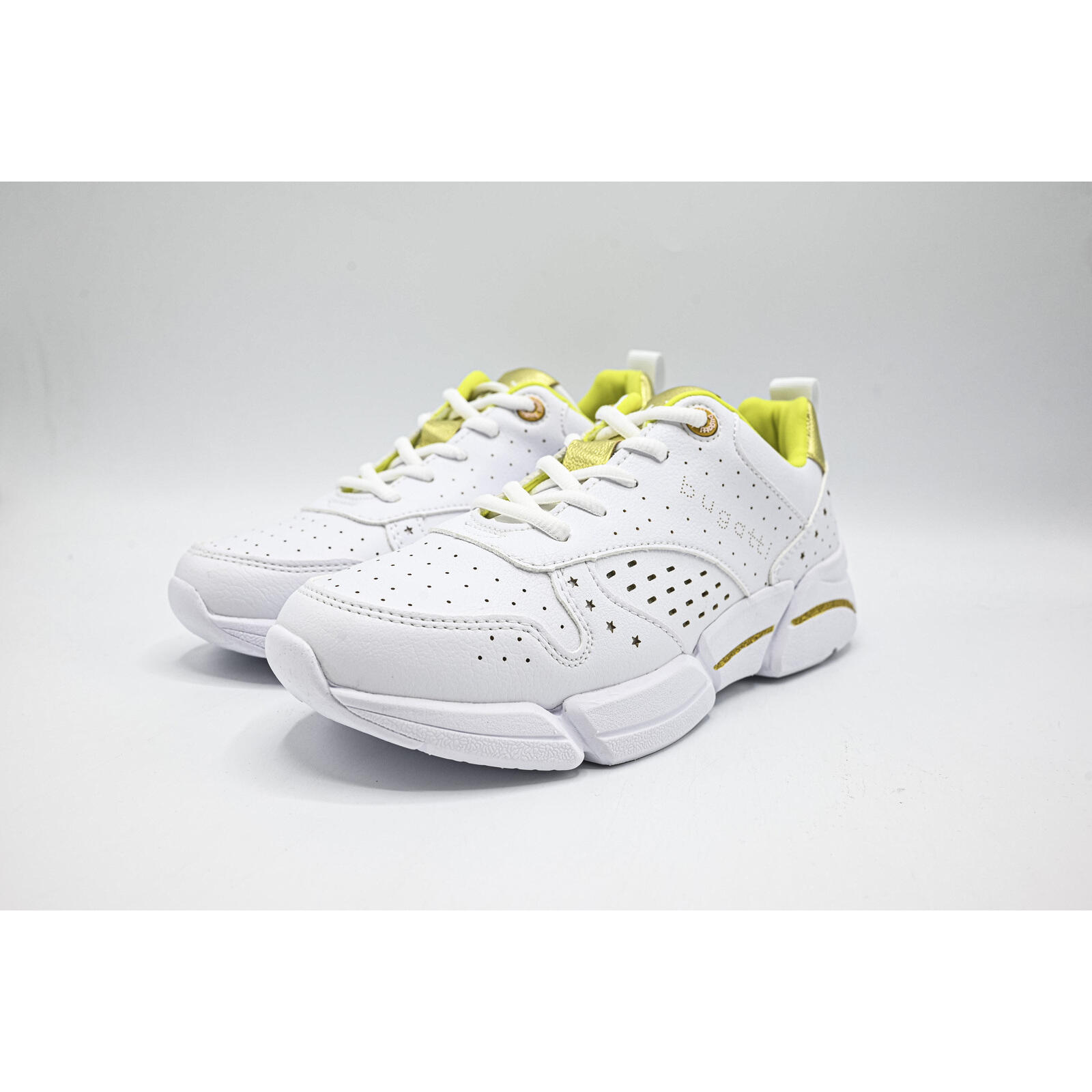 Zapatillas Bugatti Shiggy, Blanco, Mujer 3/5